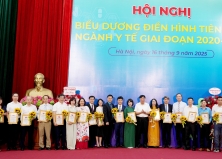 TỰ HÀO NHỮNG GƯƠNG MẶT TIÊU BIỂU CỦA BỆNH VIỆN TAI MŨI HỌNG TRUNG ƯƠNG TẠI HỘI NGHỊ BIỂU DƯƠNG ĐIỂN HÌNH TIÊN TIẾN NGÀNH Y TẾ GIAI ĐOẠN 2020-2025