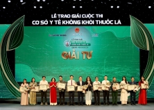 BỆNH VIỆT TAI MŨI HỌNG TRUNG ƯƠNG ĐẠT GIẢI CUỘC THI “CƠ SỞ Y TẾ KHÔNG KHÓI THUỐC LÁ”