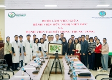 BỆNH VIỆN TAI MŨI HỌNG TRUNG ƯƠNG TRAO ĐỔI KINH NGHIỆM NÂNG CAO CHẤT LƯỢNG DỊCH VỤ THEO YÊU CẦU TẠI BỆNH VIỆN HỮU NGHỊ VIỆT ĐỨC