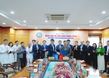 BỆNH VIỆN TAI MŨI HỌNG TRUNG ƯƠNG KÝ KẾT BIÊN BẢN GHI NHỚ HỢP TÁC HỖ TRỢ CHUYÊN MÔN VỚI VIỆN HUYẾT HỌC - TRUYỀN MÁU TRUNG ƯƠNG