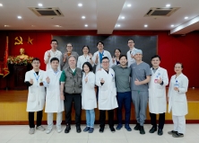 TRAO ĐỔI CHUYÊN MÔN VỚI CÁC CHUYÊN GIA TỔ CHỨC HUGS (HOA KỲ)