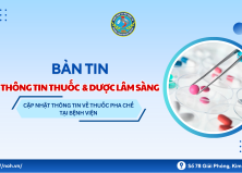 Cập nhật thông tin về thuốc pha chế tại Bệnh viện Tai Mũi Họng Trung ương