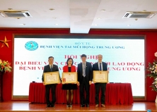 Hội nghị Viên chức, người lao động Bệnh viện Tai Mũi Họng Trung ương năm 2022