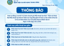 THÔNG BÁO