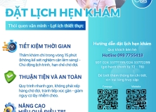 ĐẶT LỊCH HẸN KHÁM - THÓI QUEN VĂN MINH, LỢI ÍCH THIẾT THỰC CHO HÀNH TRÌNH CHĂM SÓC SỨC KHỎE