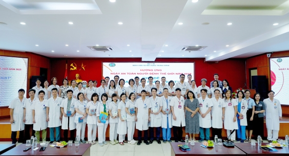 MÍT TINH HƯỞNG ỨNG NGÀY AN TOÀN NGƯỜI BỆNH THẾ GIỚI 17/9