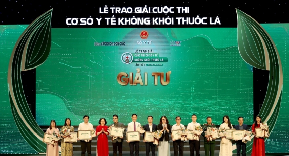 BỆNH VIỆT TAI MŨI HỌNG TRUNG ƯƠNG ĐẠT GIẢI CUỘC THI “CƠ SỞ Y TẾ KHÔNG KHÓI THUỐC LÁ”