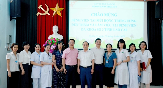 KHẢO SÁT, HỖ TRỢ CHUYÊN MÔN TẠI BỆNH VIỆN ĐA KHOA SỐ 3 TỈNH LÀO CAI