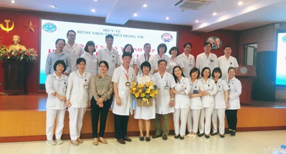 Bệnh Viện Tai Mũi Họng Trung ương kỷ niệm 31 năm ngày thành lập Hội Điều dưỡng Việt Nam