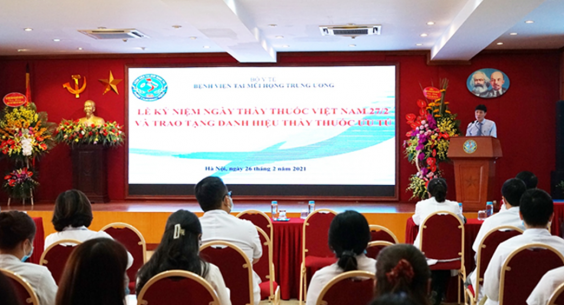 Lễ kỷ niệm 66 năm Ngày Thầy thuốc Việt Nam và công bố Quyết định phong tặng Danh hiệu Thầy thuốc Ưu tú