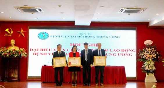Hội nghị Viên chức, người lao động Bệnh viện Tai Mũi Họng Trung ương năm 2022
