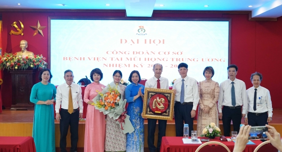 Đại hội Công đoàn cơ sở Bệnh viện Tai Mũi Họng Trung ương nhiệm kỳ 2023 - 2028 Đại hội Công đoàn cơ sở Bệnh viện Tai Mũi Họng Trung ương nhiệm kỳ 2023 - 2028