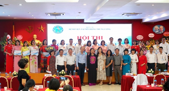 Chung kết Hội thi Điều dưỡng giỏi năm 2020 Bệnh viện Tai Mũi họng Trung ương