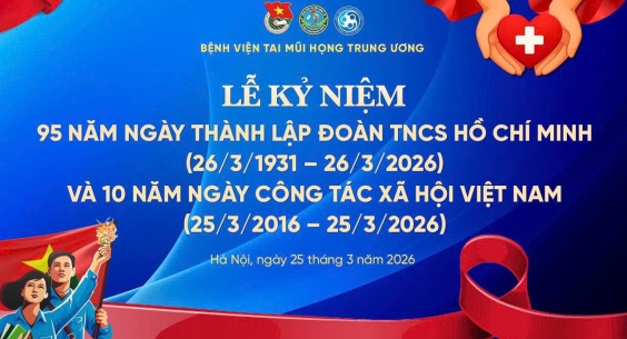 NHIỀU HOẠT ĐỘNG Ý NGHĨA KỶ NIỆM 95 NĂM THÀNH LẬP ĐOÀN TNCS HCM (26/03/1931 - 26/03/2026) VÀ 10 NĂM NGÀY CÔNG TÁC XÃ HỘI VIỆT NAM (25/03/2016 - 25/03/2026)