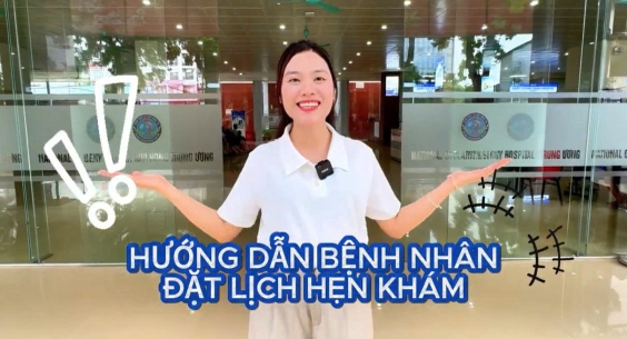  HƯỚNG DẪN BỆNH NHÂN ĐẶT LỊCH HẸN KHÁM